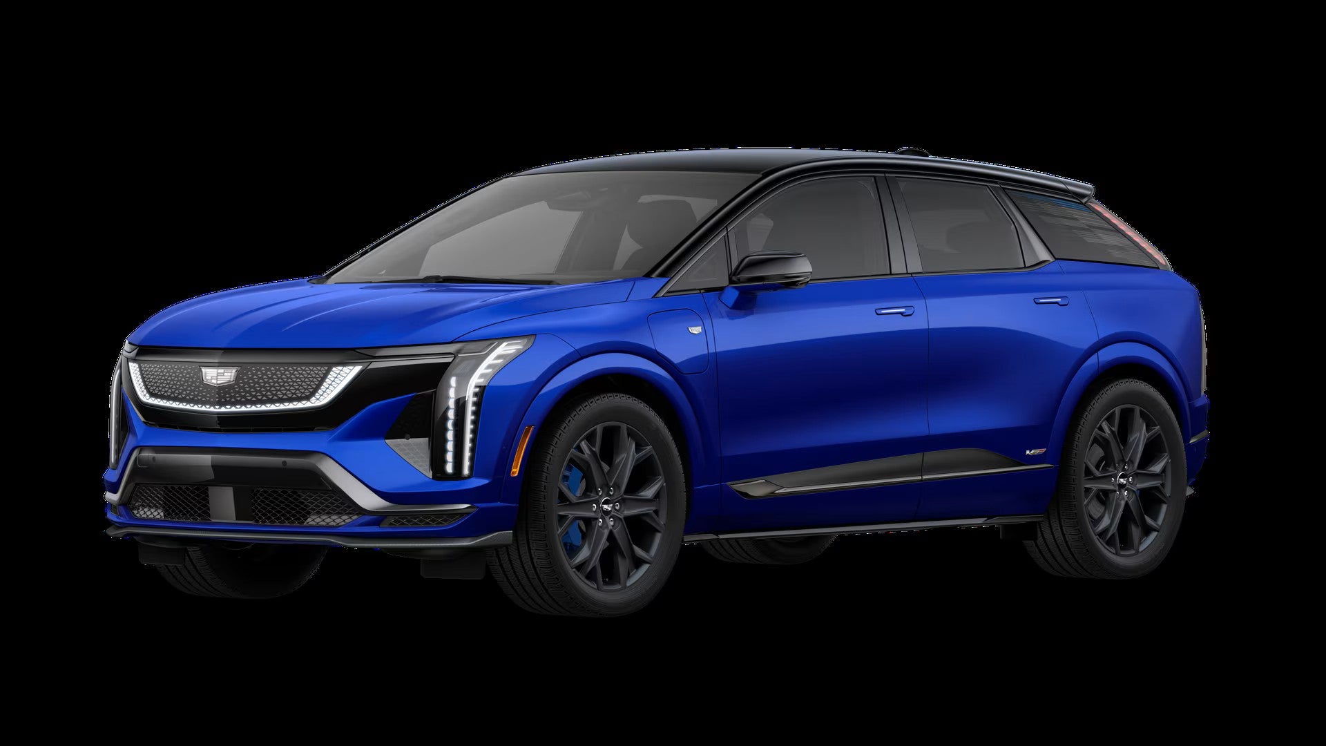 2027 Cadillac OPTIQ-V Deep Ocean Design Edition in Deep Ocean Tintcoat